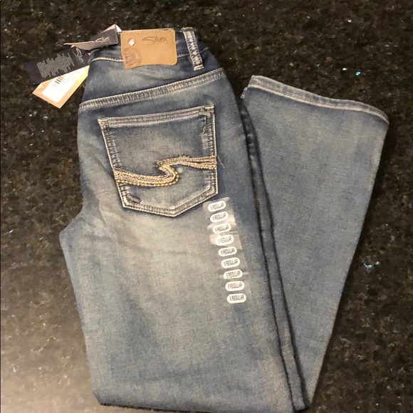 Youth Boys silver jeans - Picture 1 of 1